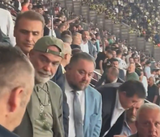 Görüntüler günler sonra ortaya çıktı! Fenerbahçe'ye maç sonunda bu şarkıyı çalmışlar