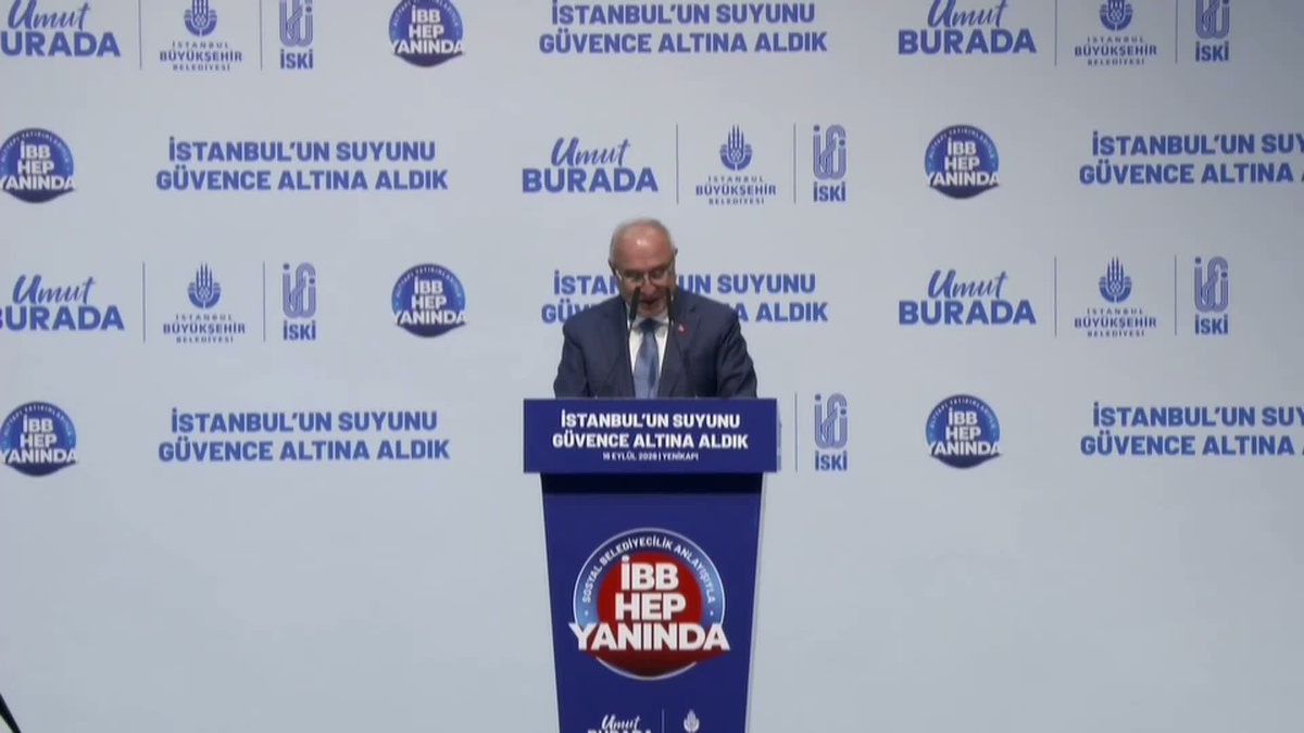 İSKİ Genel Müdürü Başa, 2019-2026 yatırım bilançosunu açıkladı