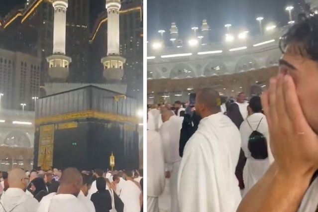 Kabe'ye gidip Fenerbahçe'ye beddua etti: Allah'ım sen bunlara...