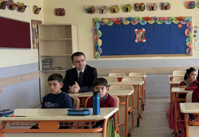 Kaymakam Kayaş, Bulakbaşı Okulu'nda öğrencilerle buluştu