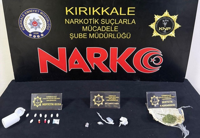 Kırıkkale'de 1-15 Eylül operasyonlarında 555 şüpheliden 25'i tutuklandı