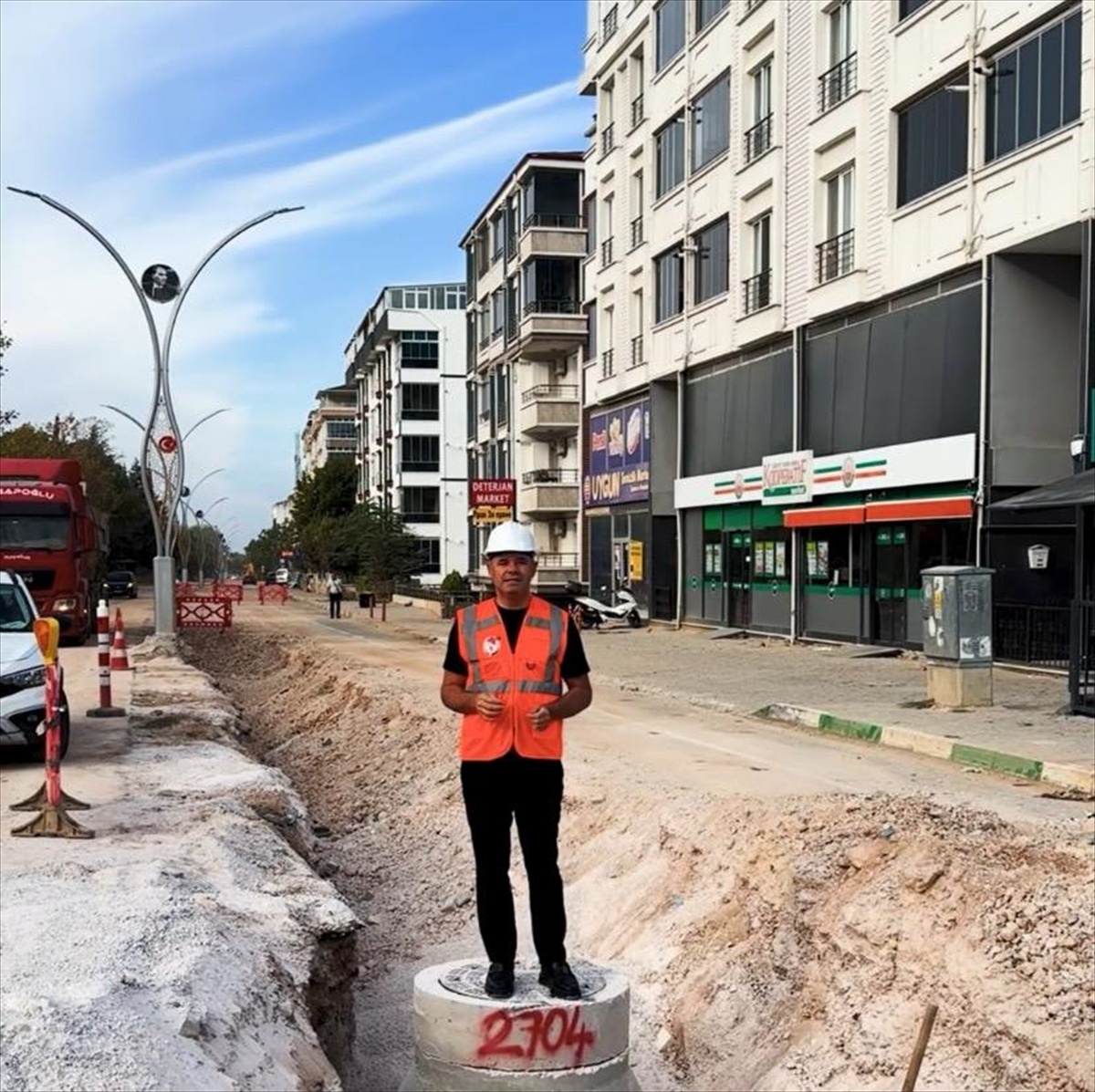 Kırklareli\'de kanalizasyon hattı yenileniyor, Bulut çalışmaları yerinde inceledi