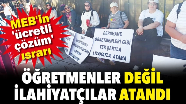 MEB atama yerine ücretli öğretmen alımına yöneldi, Doğu ve Güneydoğu'da açık kapatılıyor