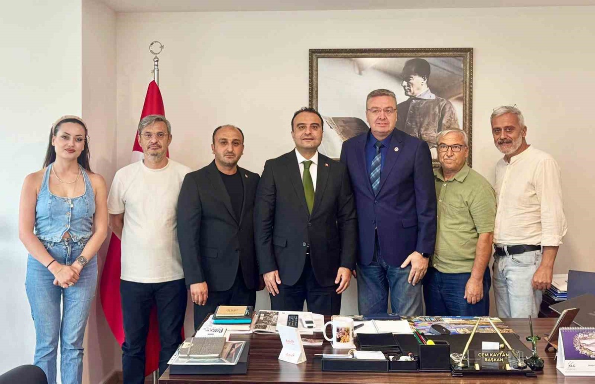 Menteşe Kaymakamı Budan\'dan gazetecilere iade-i ziyaret