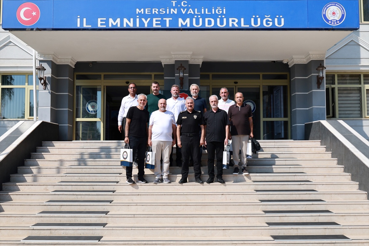 Mersin İl Emniyet Müdürü Aktaş, emekli polislerle bir araya geldi