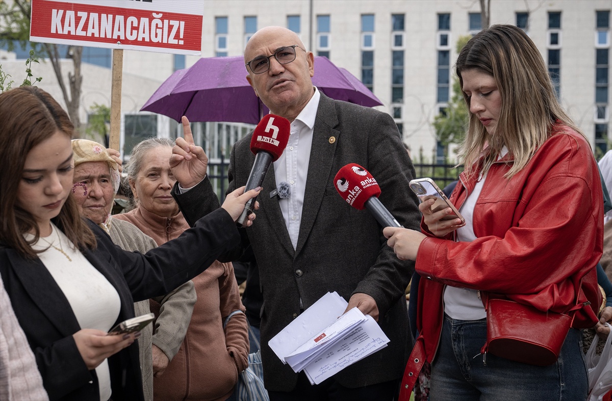 Milas\'taki santraller davasında Danıştay önünde kamulaştırma tepkisi