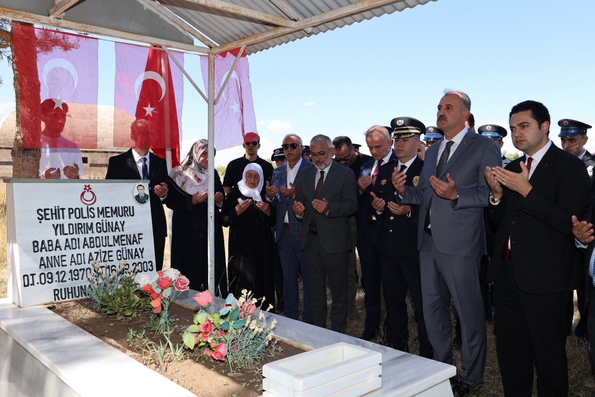 Ağrı'da Şehit Yıldırım Günay'ın İsmi Polis Merkezine Adı Verildi