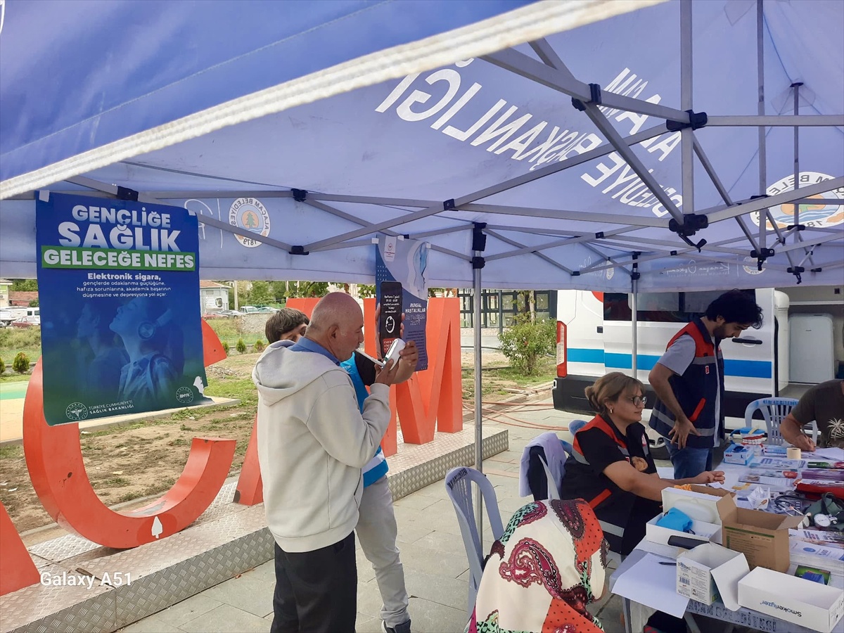Alaçam\'da vatandaşlar sağlıklı yaşam hakkında bilgilendirildi