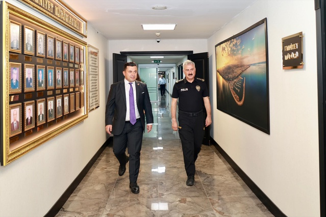 Anamur Başsavcısı Çatlı, Mersin'deki güvenlik birimlerini ziyaret etti