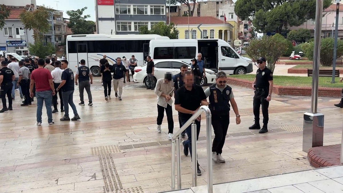 Aydın merkezli yasa dışı bahis operasyonunda 31 şüpheli adliyeye sevk edildi