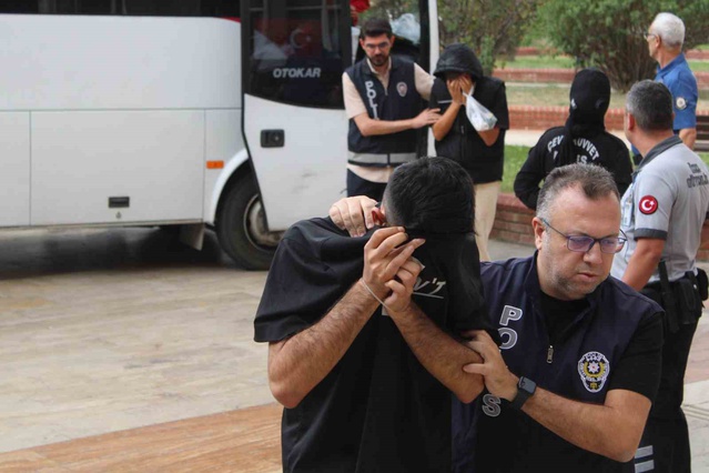 Aydın merkezli 7 ilde yasa dışı bahis operasyonunda 31 şüpheli adliyeye sevk edildi