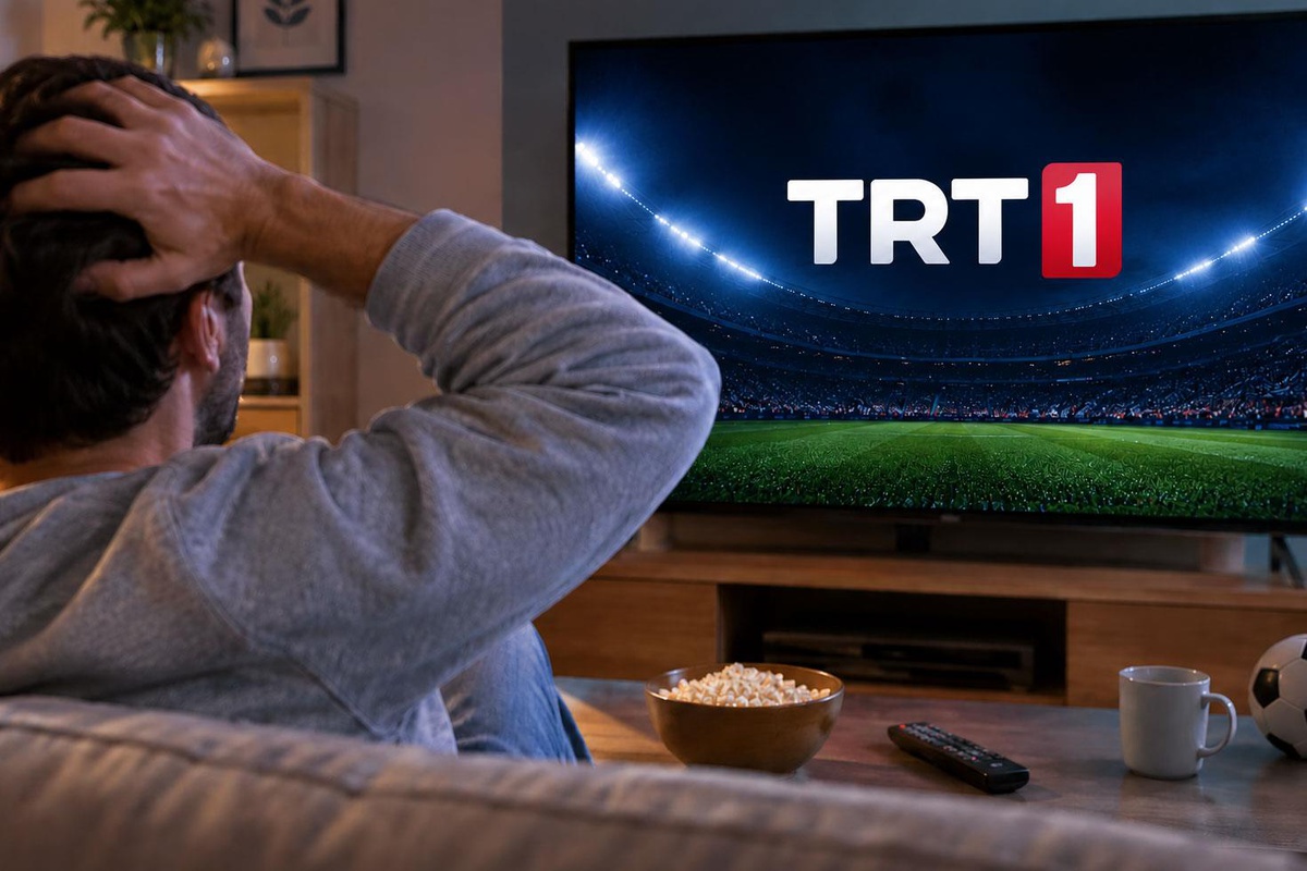 Dün gece maç izlemek için TRT\'yi açanlar şoke oldu