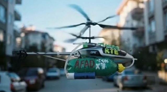 TEKNOFEST'te tanışan iki arkadaş, insansız 'TOMA helikopteri' geliştirdi