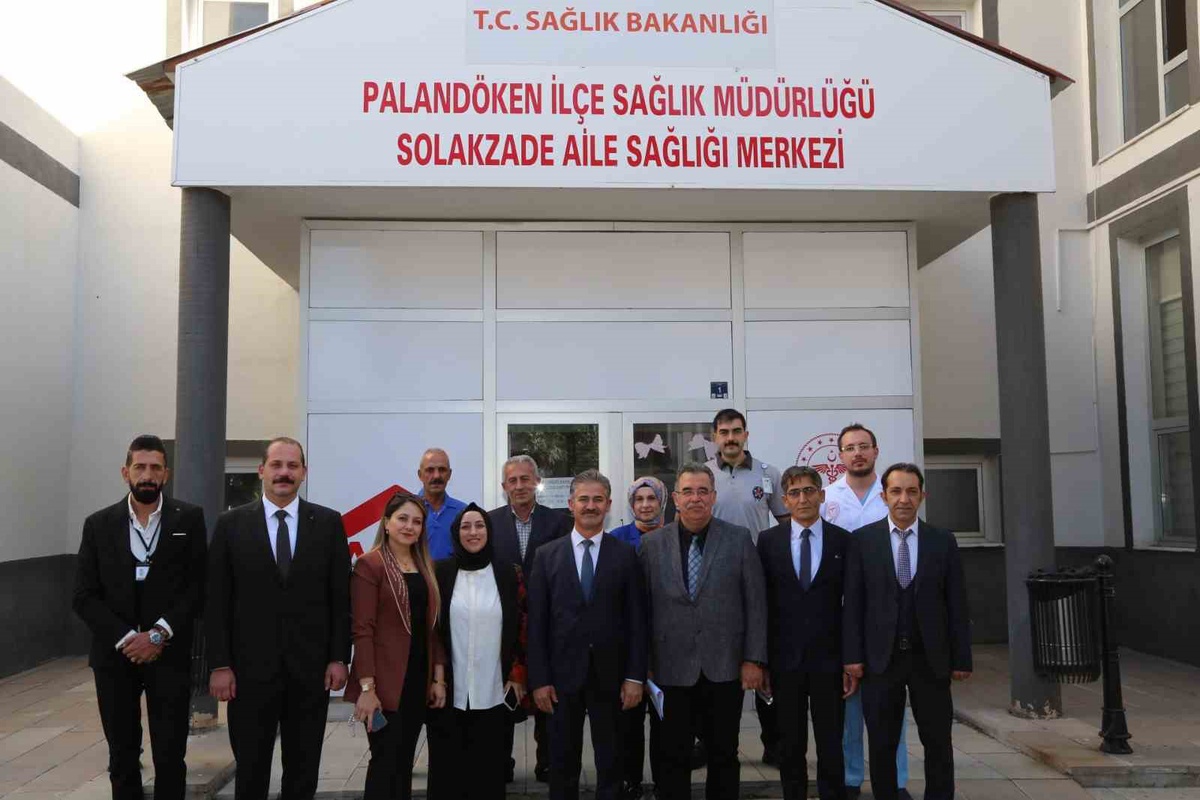 Erzurum İl Sağlık Müdürü Meral, Palandöken\'deki sağlık kuruluşlarını ziyaret etti