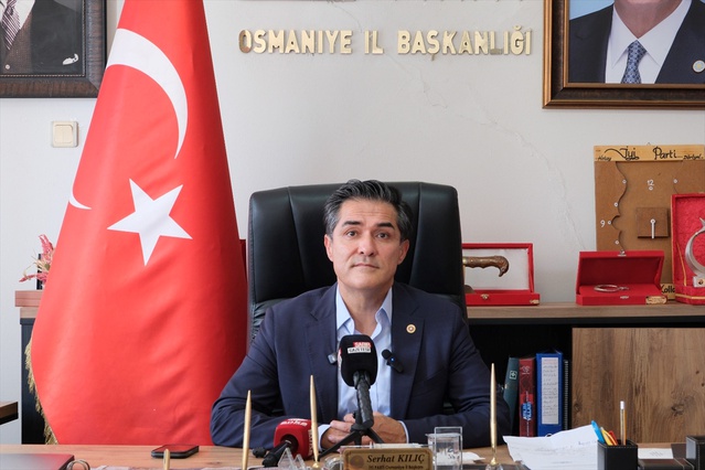 İYİ Parti Sözcüsü Kavuncu, Osmaniye'de partililere seslendi