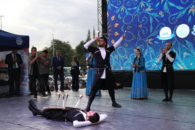 Kayseri'de Ahilik Haftası'nda şed kuşanma ritüeli canlandırıldı