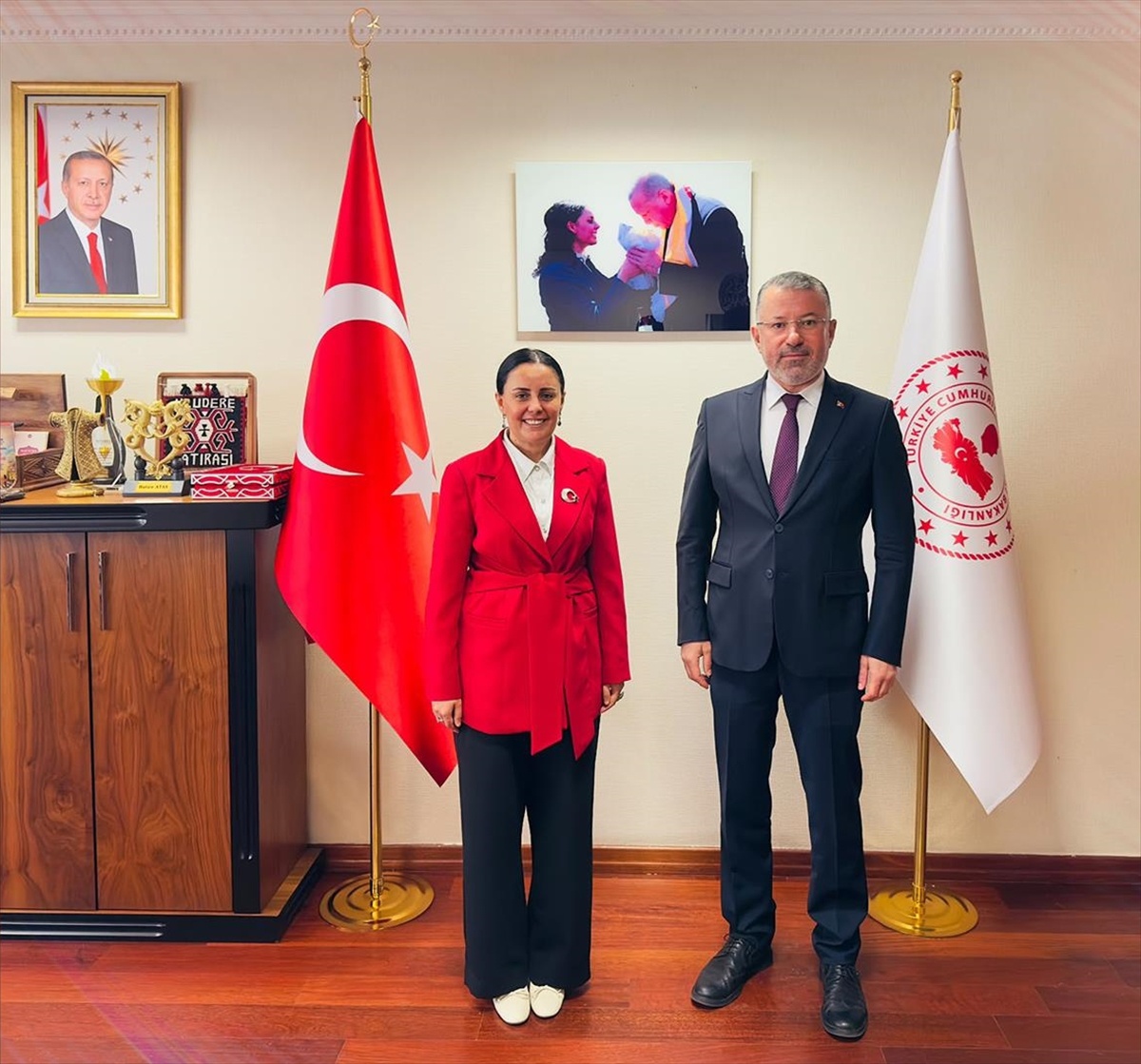 KBÜ Rektörü Kırışık, İçişleri Bakan Yardımcısı Yiğitbaşı\'nı ziyaret etti