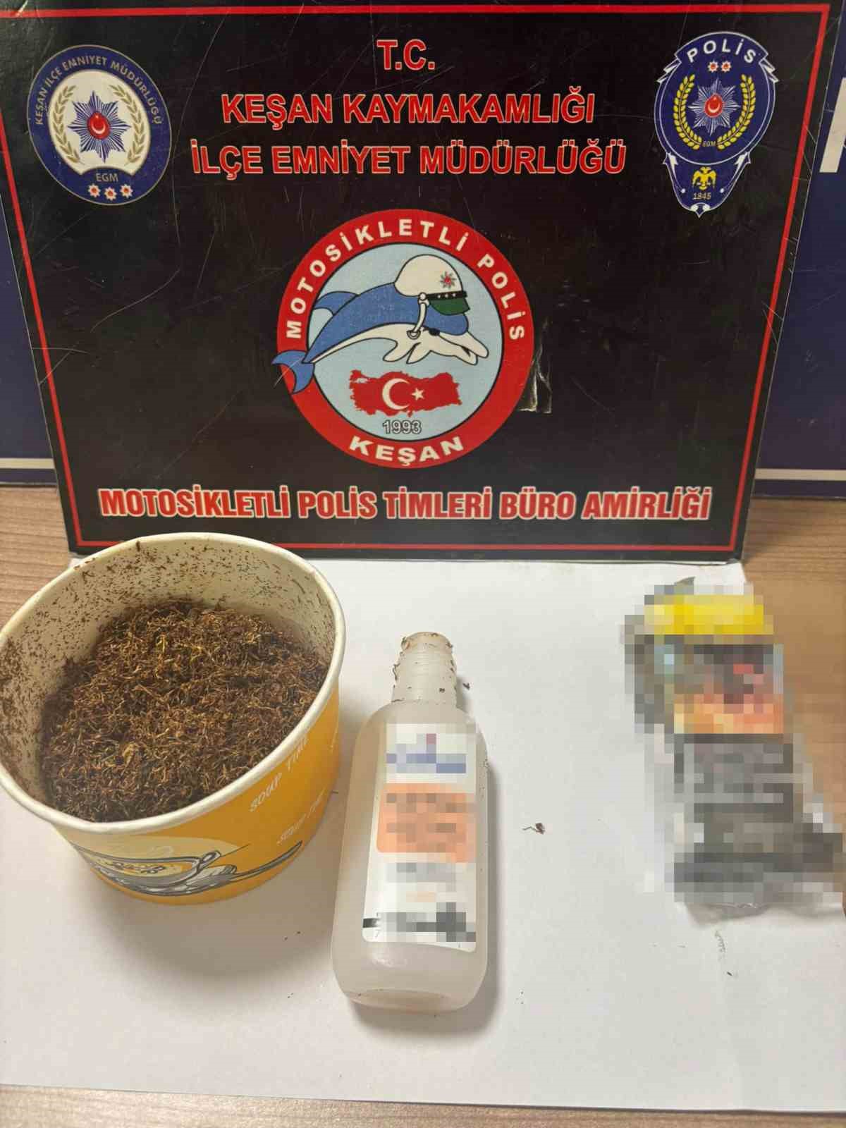 Keşan\'da uyuşturucu operasyonunda 2 şüpheli tutuklandı, 31,36 gram madde ele geçirildi