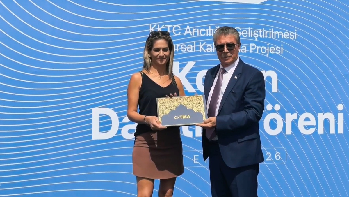 KKTC\'de arıcılara TİKA desteğiyle bin modern kovan dağıtıldı