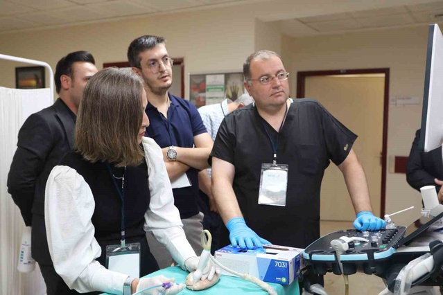 Kütahya'da 5 ülkeden hekimlere mikrodalga ablasyon eğitimi verildi