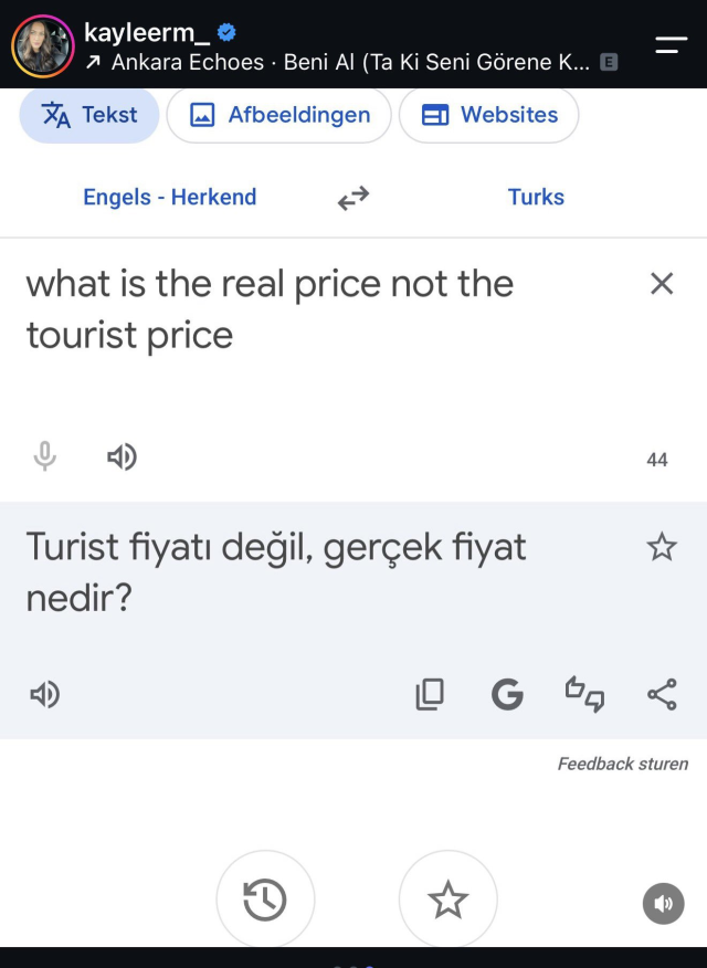 Nathan Ake'nin eşinden şaşırtan paylaşım: Turist fiyatı değil, gerçek fiyatı nedir?