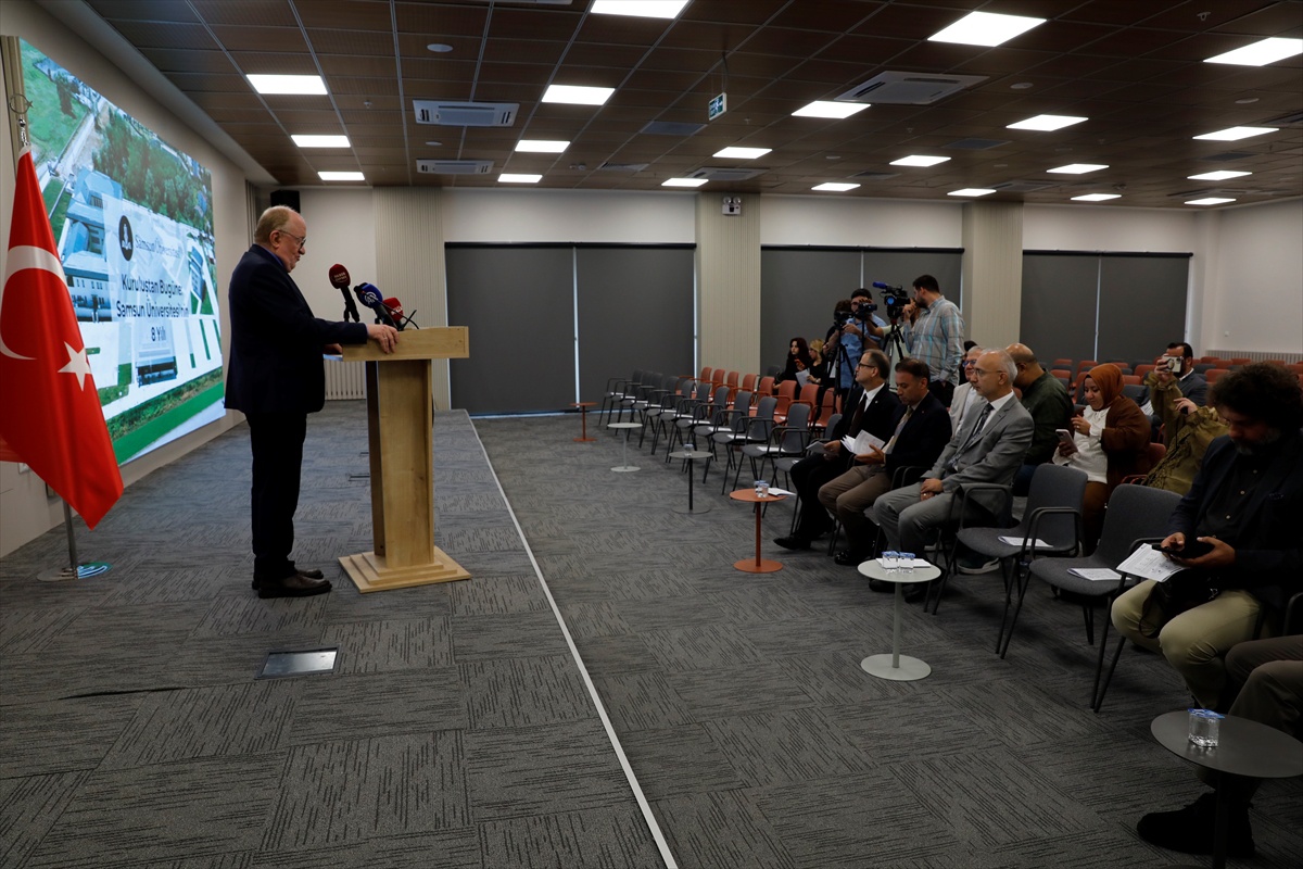 Samsun Üniversitesi Rektörü Aydın, 8 yıllık gelişimi 9 bin 333 öğrenciyle anlattı