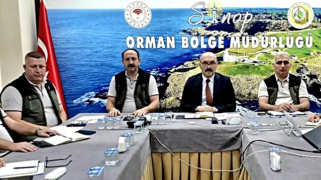 Sinop Orman Bölge Müdürlüğünde 2026 yılı program hedefleri değerlendirildi