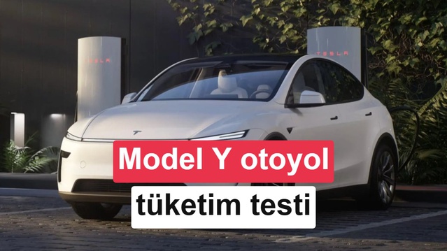 Tesla Model Y Juniper, 110-130 km/s sabit hızda otoyolda tüketim testine sokuldu