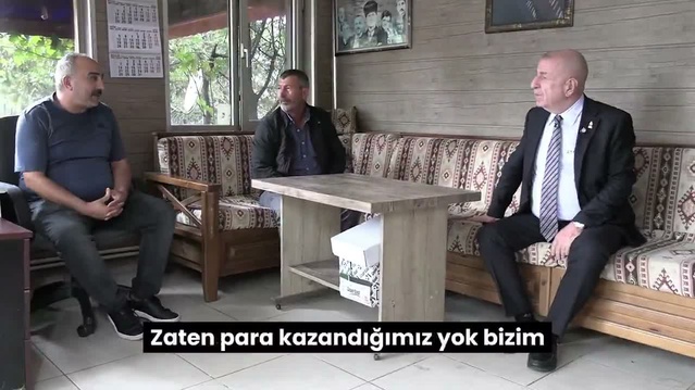 Özdağ Balgat'ta taksici esnafını dinledi, akaryakıt zamları ve cezaların yükünü anlattı