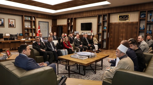 Kütahya Valisi Işın, Ahilik Haftası komitesini kabul etti