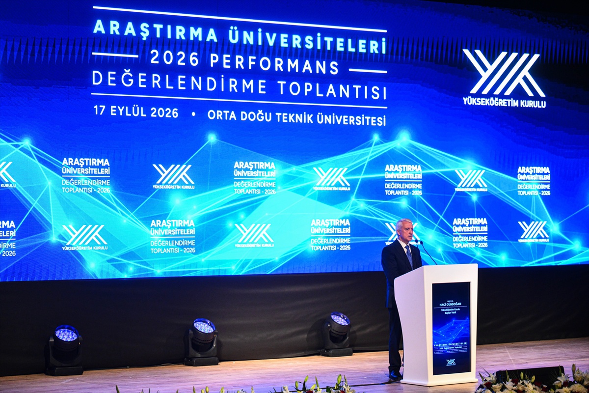 YÖK Başkanı Özvar, "Araştırma Üniversiteleri Destek Programı" toplantısında konuştu: