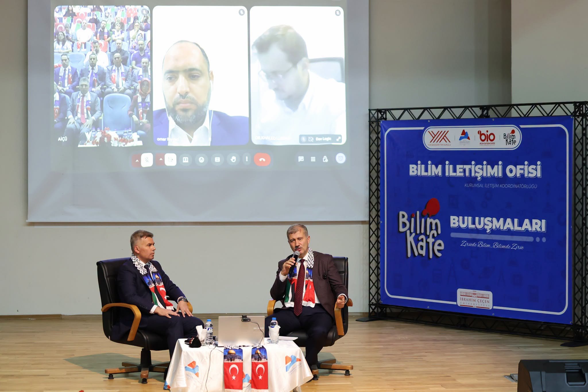 AİÇÜ’de “Yarım Kalan Dersler, Yıkılmayan Umutlar: Gazze” Buluşması Gerçekleştirildi