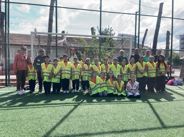 Bafra'da Yeşilay'dan öğrencilere sporla dolu yeni eğitim yılı başlangıcı