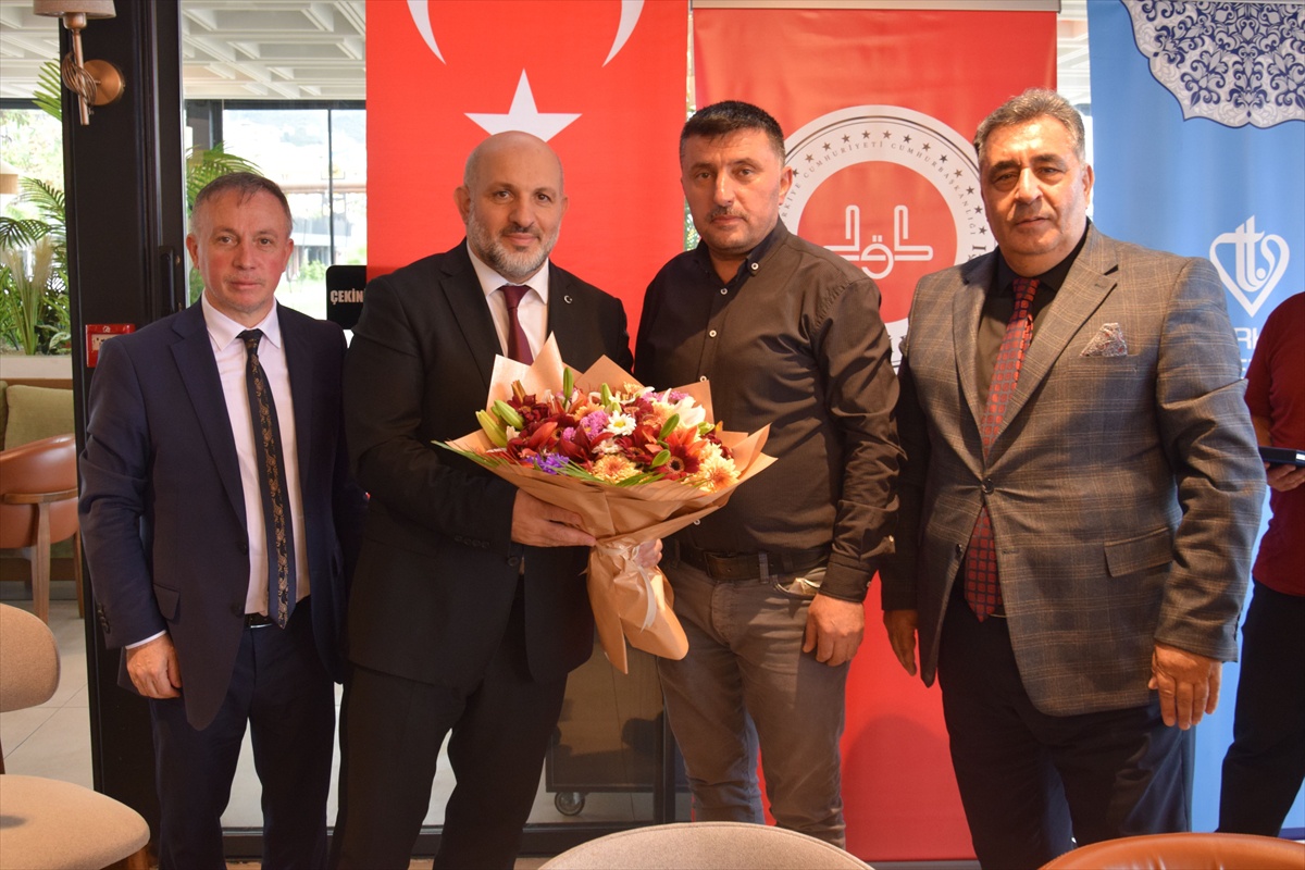 Giresun İl Müftüsü Selçuk Kılıçbay, Bolu\'ya atanmadan önce veda programında teşekkür etti