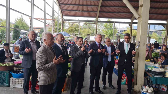 Çaycuma'da Ahilik Haftası'nda esnaf ziyaret edildi, hayırlı işler dilendi