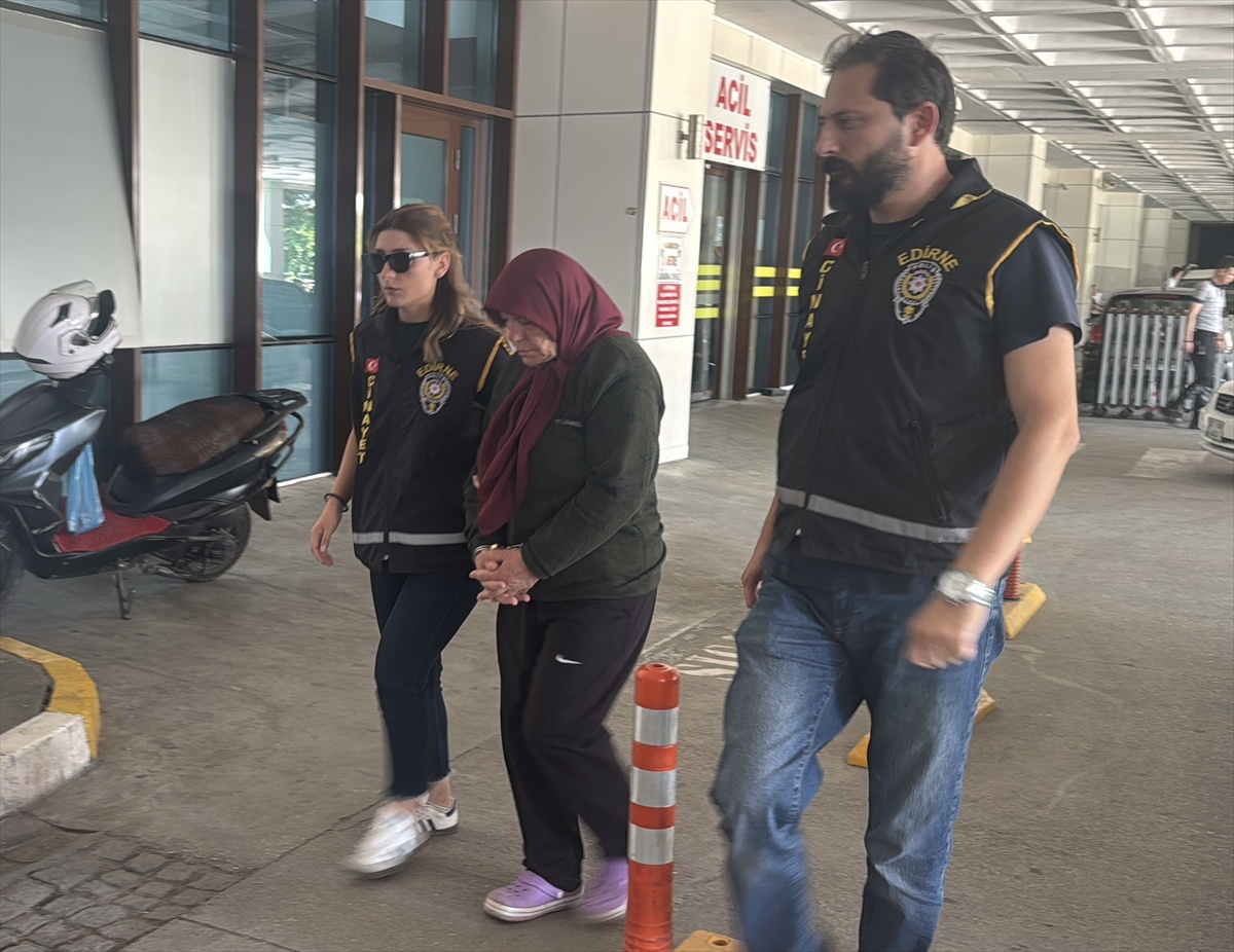 Keşan'da eşini öldürdüğü iddia edilen kadın Yunanistan sınırında yakalandı