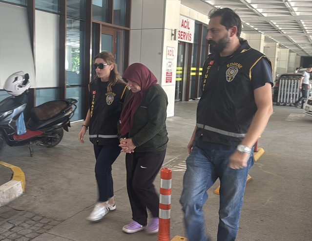Keşan'da eşini öldürdüğü iddia edilen kadın Yunanistan sınırında yakalandı
