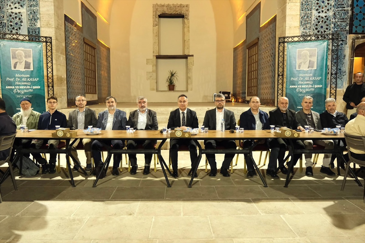 TOGÜ, eski Rektör Yardımcısı Ali Kasap için mevlit programı düzenledi