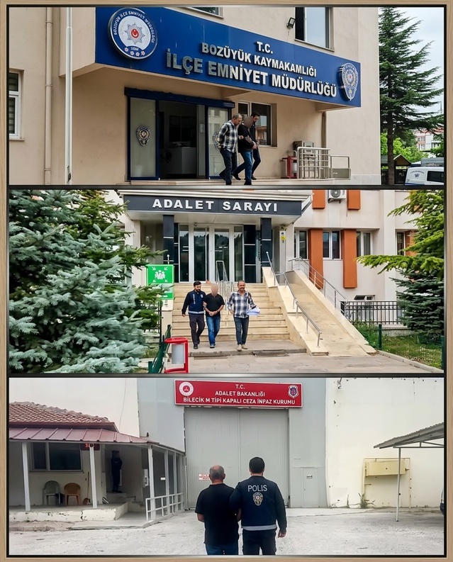 Bilecik Bozüyük'te inşaatlardan hırsızlık yapan şüpheli tutuklandı