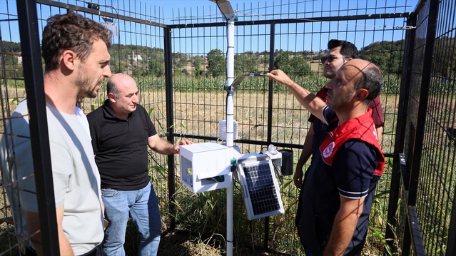 Kocaeli'de yapay zeka destekli tarım projesi Kandıra'da başladı