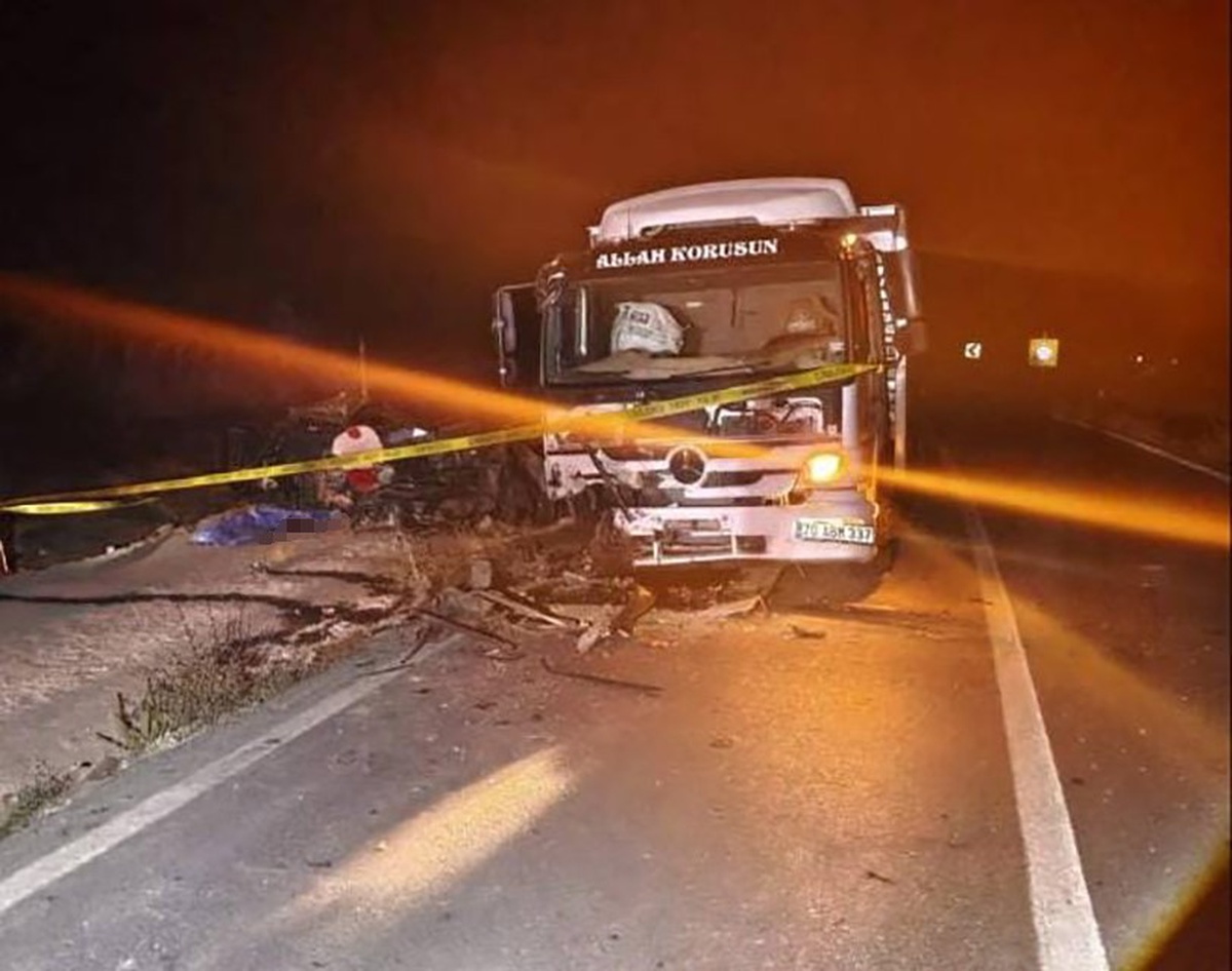 Konya Yalıhüyük'teki kazada 16 yaşındaki çocuk öldü, 1 kişi ağır yaralandı
