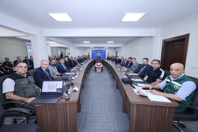 Mardin'de 2027-2031 İl Afet Risk Azaltma Planı toplantısı yapıldı