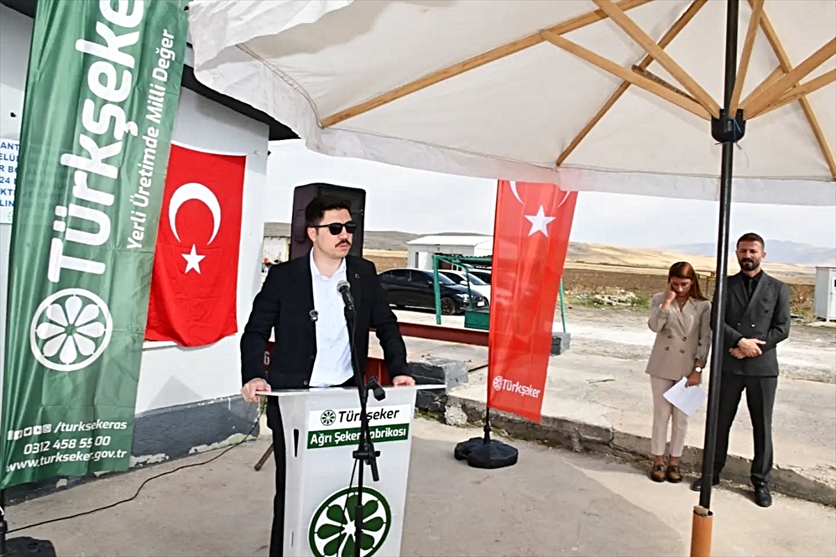 Muş Malazgirt'te şeker pancarı alım kampanyası 630 çiftçiyle başladı