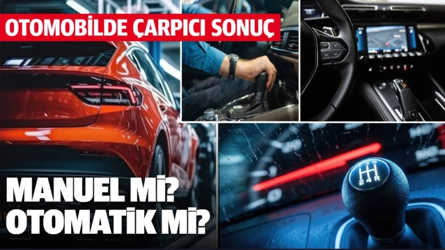 Otomobil satışlarında otomatik vites payı ağustosta yüzde 97'ye çıktı