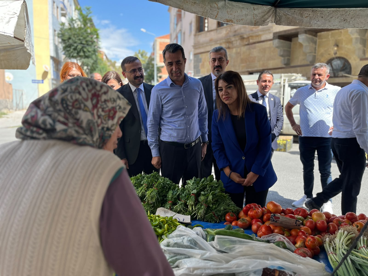 Taşcıer Niğde\'de esnaf ve emekliyle konuştu, "kime dokunsak bin ah işittik" dedi