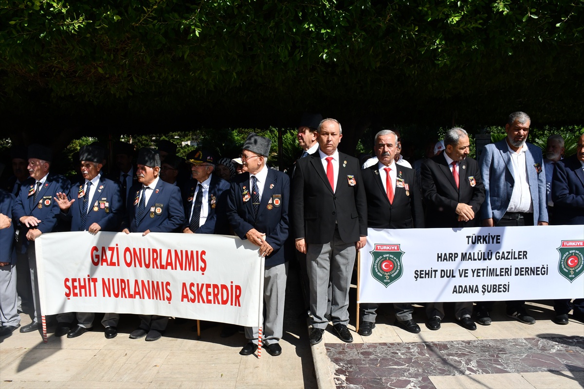 Adana, Hatay ve Osmaniye\'de 19 Eylül Gaziler Günü törenle anıldı