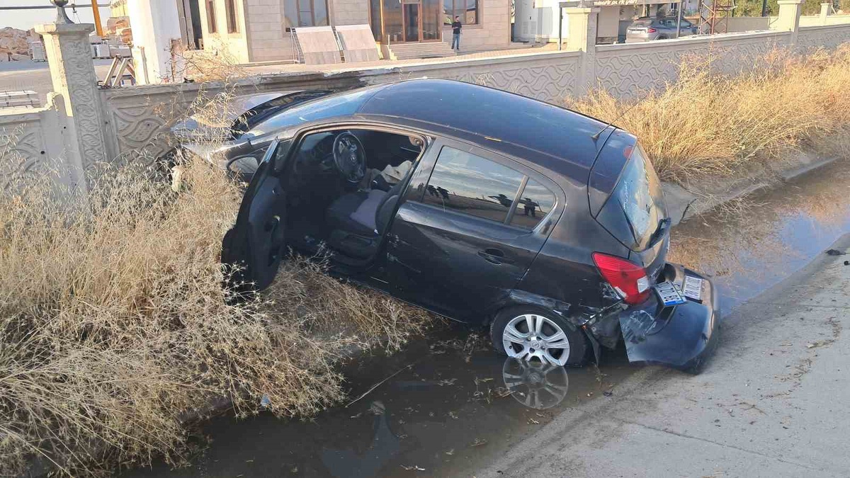 Karaman\'da otomobilin önüne çıkan köpek kazaya neden oldu, kadın sürücü yaralandı