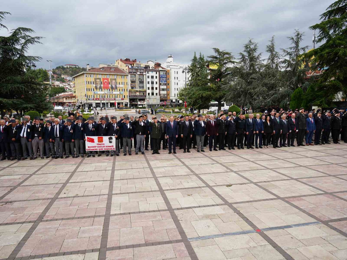 Kastamonu’da Gaziler Günü törenle kutlandı