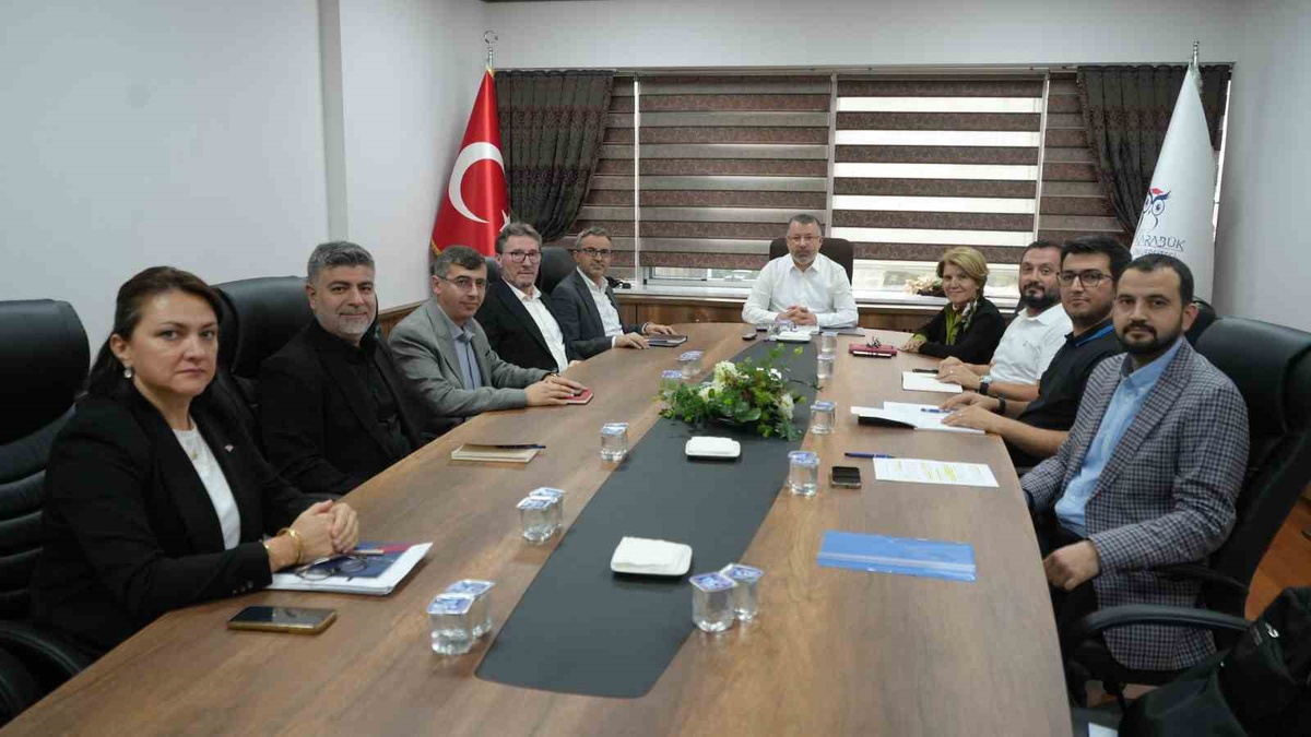 KASİM kuruluş süreci KBÜ\'de Rektör Kırışık başkanlığındaki toplantıda ele alındı