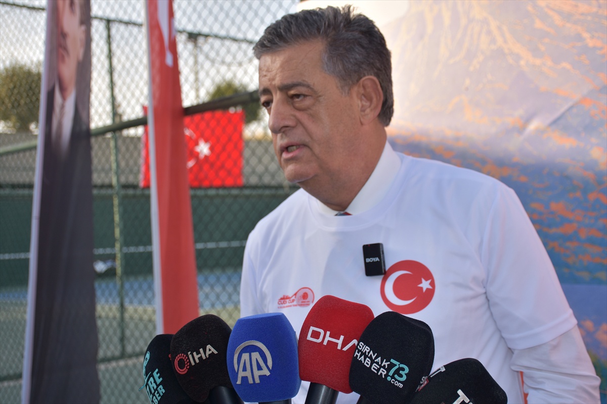 Şırnak\'ta 5. Cudi Cup Tenis Turnuvası 21 Eylül\'de başlıyor, 73 sporcu katılacak